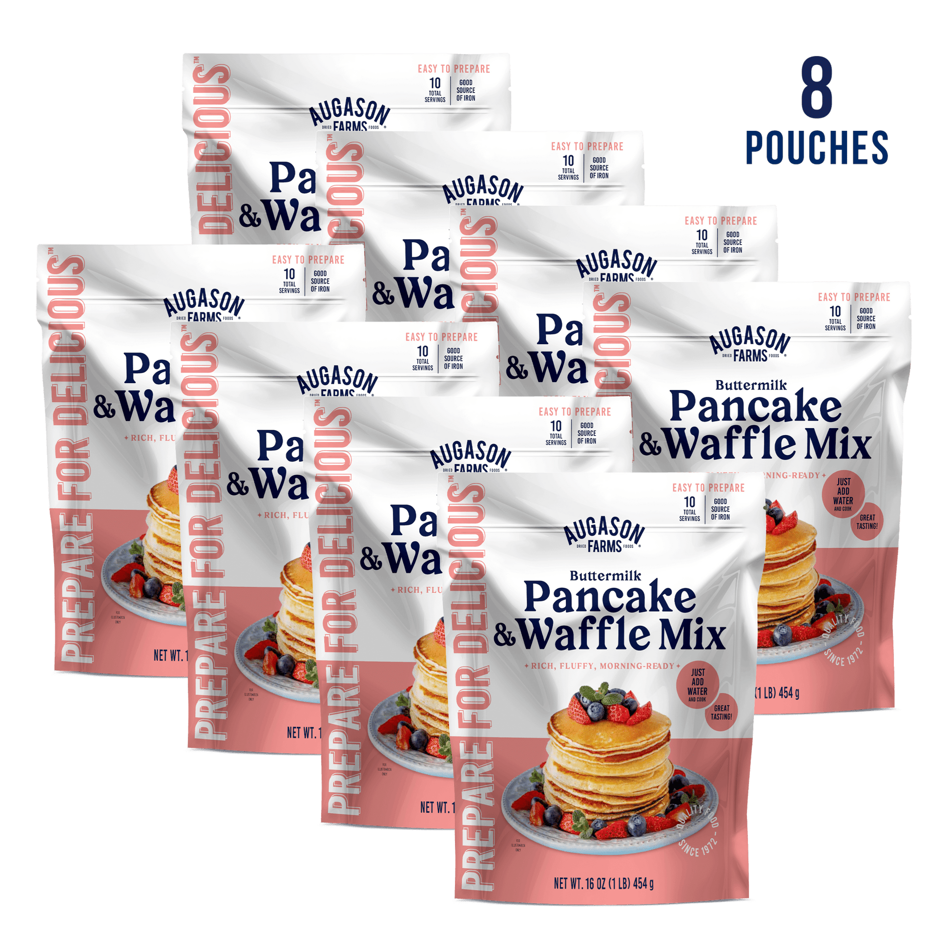 Buttermilk Pancake & Waffle Mix Pouch, 10 Servings