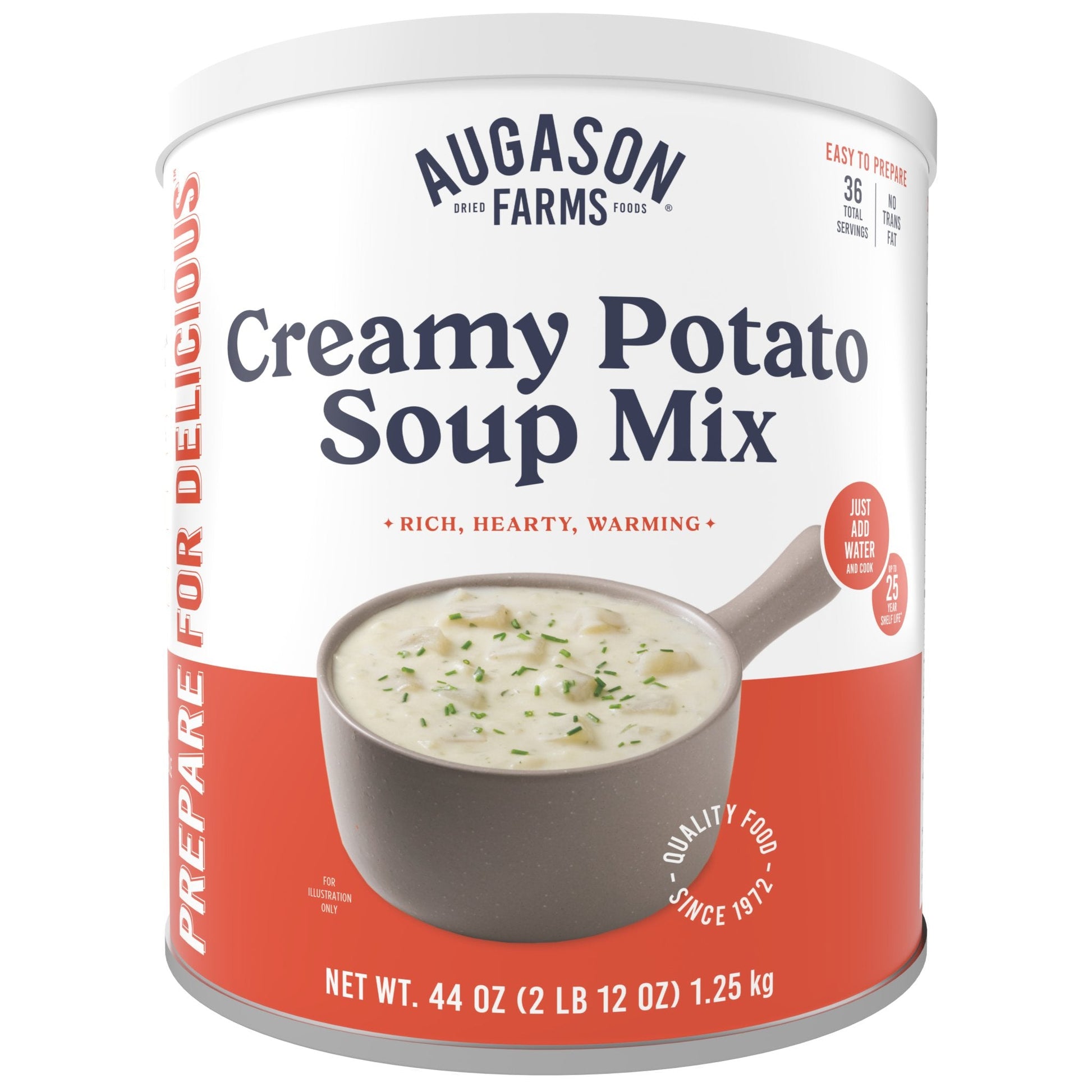 Creamy Potato Soup Mix Can, 36 Servings