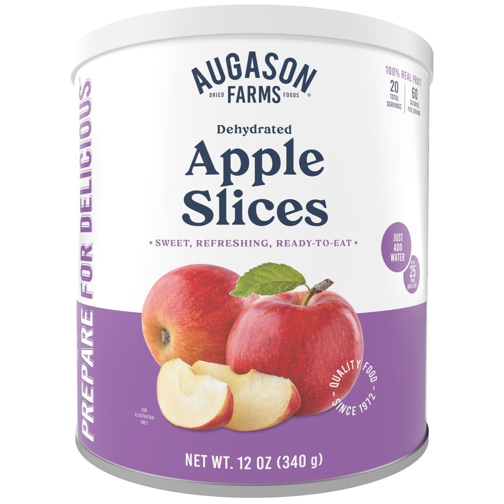 Dehydrated Apple Slices Can, 20 Servings