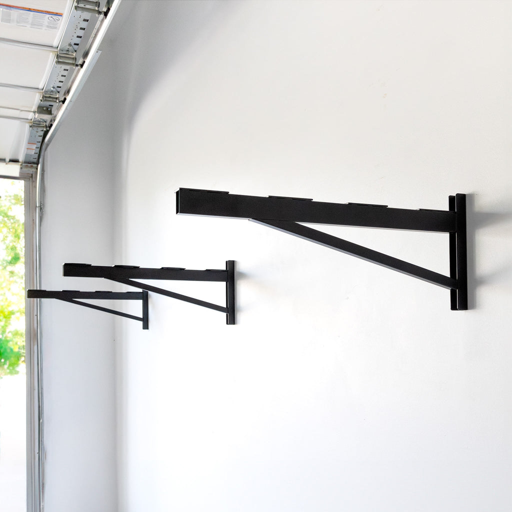 2' x 8' DIY Wall Shelf Brackets | Heavy Duty Garage Wall Shelf