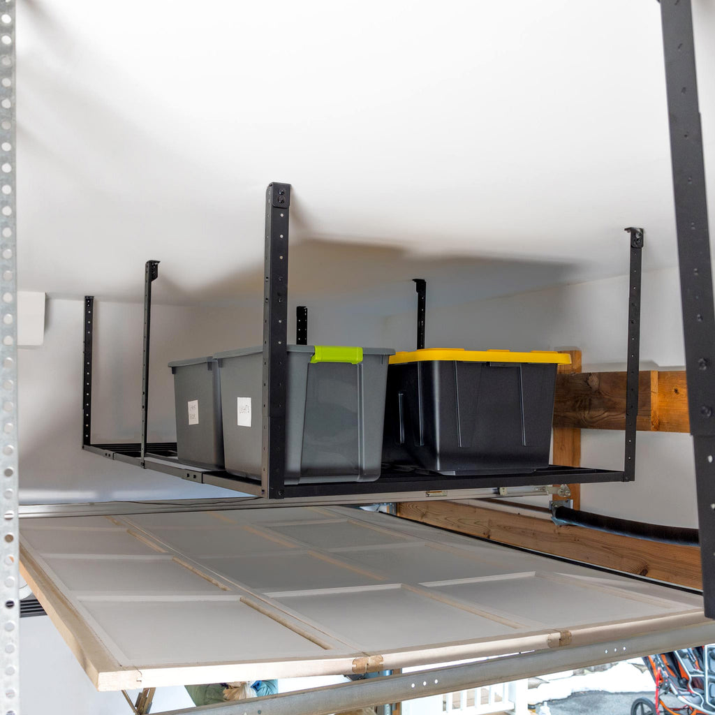 3' x 8' Faber Overhead Garage Storage with Hooks | Holds 700 lbs