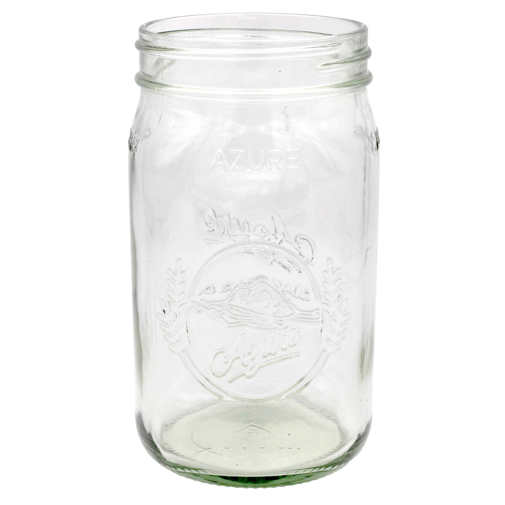 Azure Standard 32oz Wide Mouth Quart Mason Jar