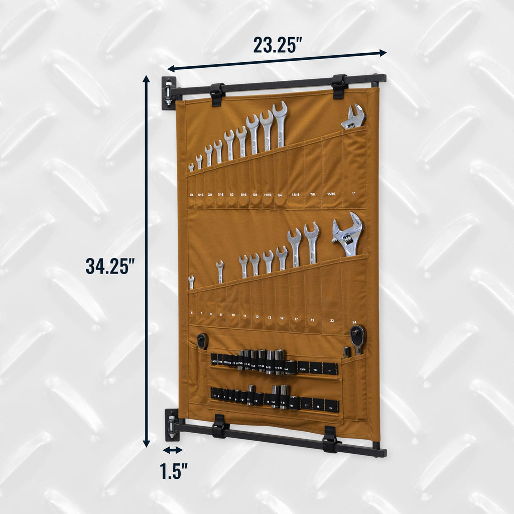 Pivot Panel Tool Organizer | Harvest Tan