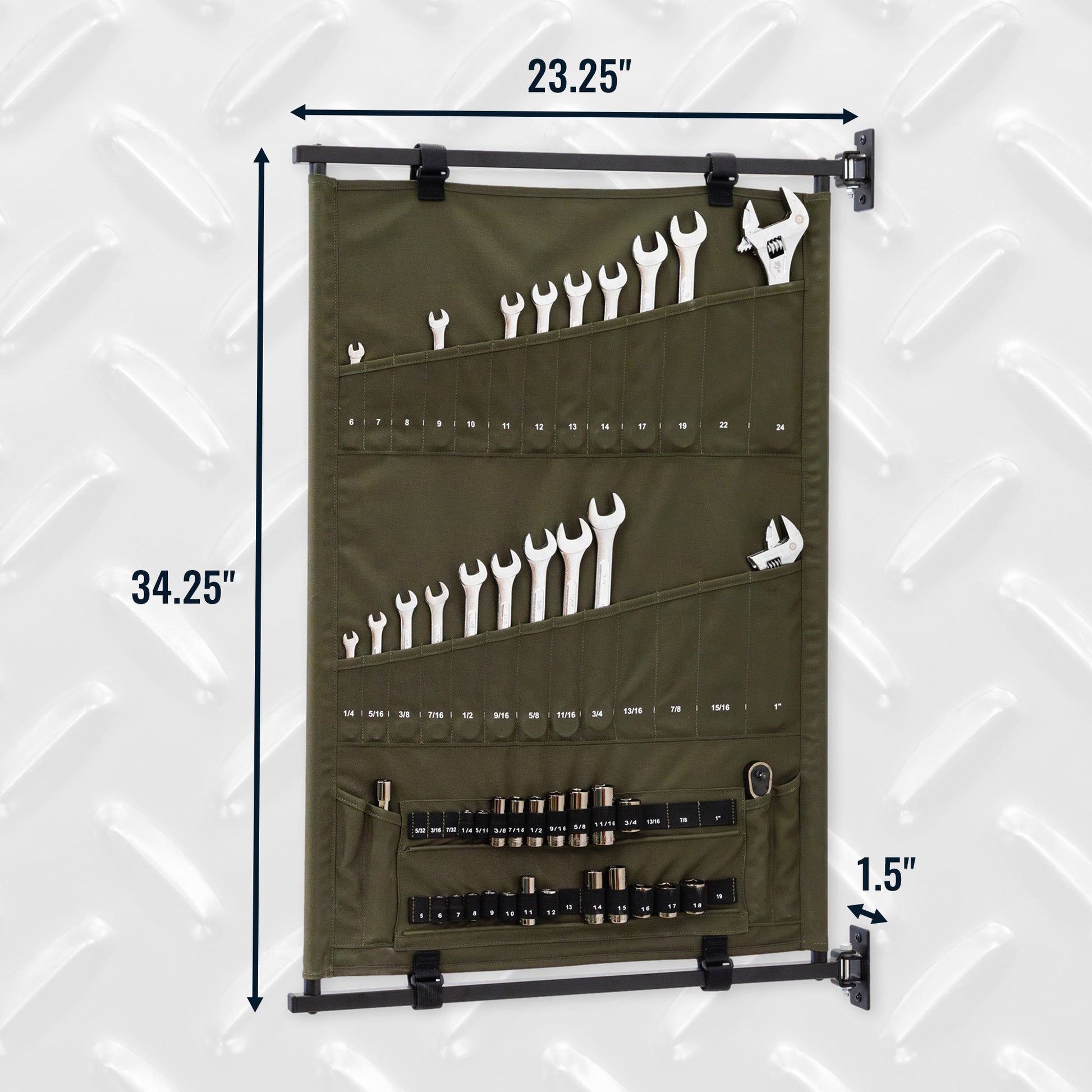Pivot Panel Tool Organizer | High Pine Green