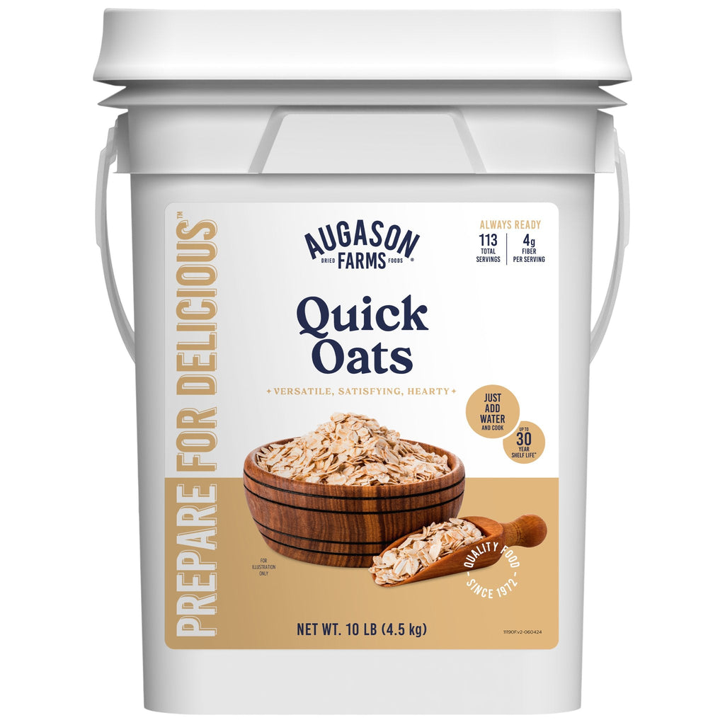 Quick Oats 4 Gallon Pail, 113 Servings