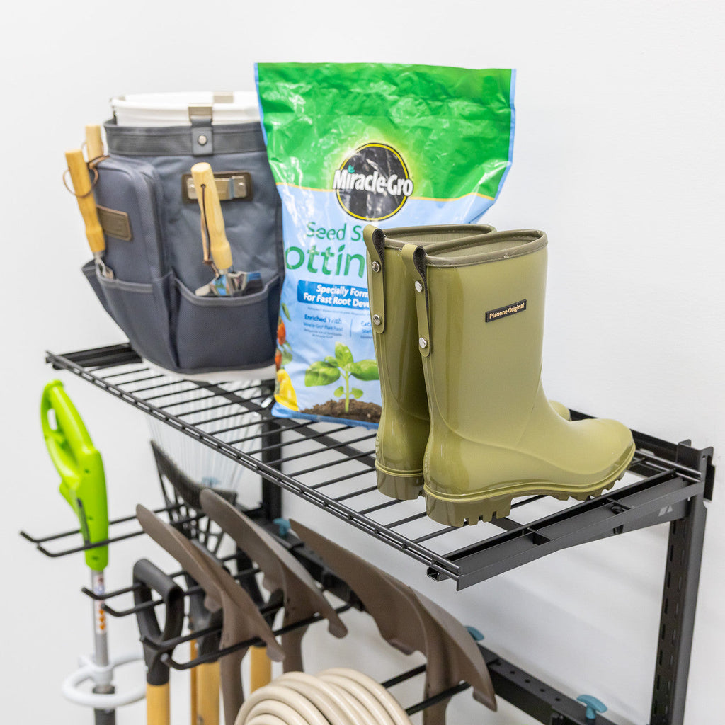 G-Tool + Shelf | Adjustable Wall Storage System | Holds 300 lbs