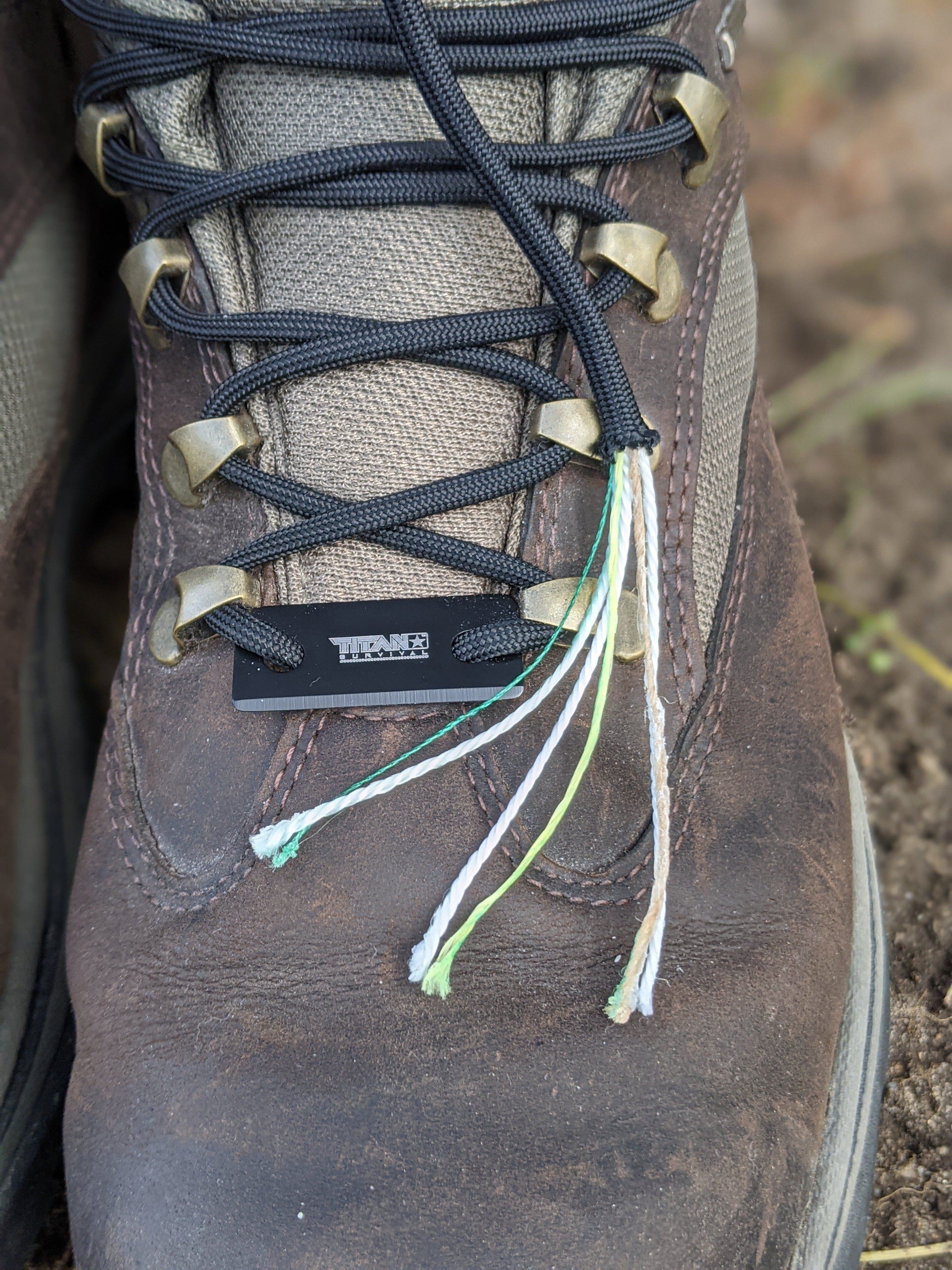 SurvivorCord Survival Boot Laces