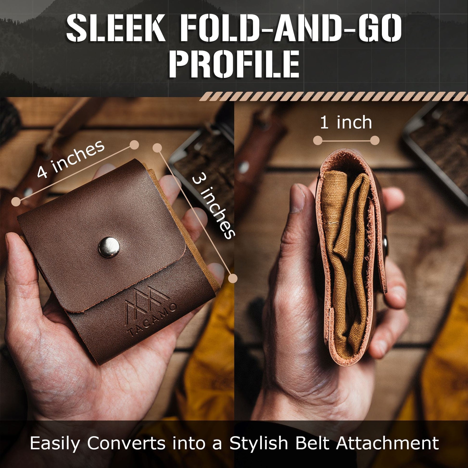 Waxed Canvas Foraging Pouch